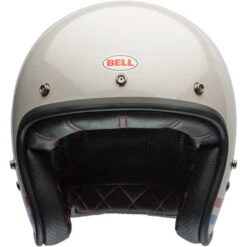 Bell Custom 500 Stripes Helmet -Motorcycle Helmet Store bell custom 500 stripes helmet pearl front 36442.1696771507