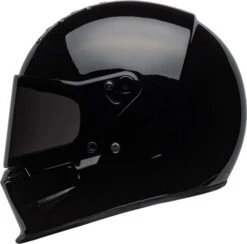 Bell Eliminator Helmet Solid -Motorcycle Helmet Store bell eliminator helmet gloss black left 40771.1547292382