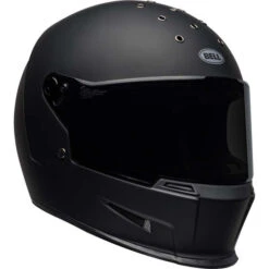 Bell Eliminator Helmet Solid -Motorcycle Helmet Store bell eliminator helmet matte black front right 23639.1547293019