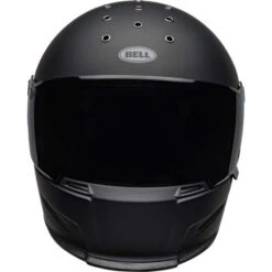 Bell Eliminator Helmet Solid -Motorcycle Helmet Store bell eliminator helmet matte black front 24636.1547302045