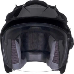 Bell Mag-9 Helmet Gloss Black -Motorcycle Helmet Store bell mag 9 helmet gloss black front 86793.1518068598