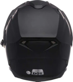 Bell Mag-9 Helmet Matte Black -Motorcycle Helmet Store bell mag 9 helmet matte black back 54196.1518069583