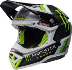 Bell Moto-10 Spherical Pro Circuit Replica 22 Helmet -Motorcycle Helmet Store bell moto 10 spherical helmet pro circuit replica 22 gloss black green front left 10361.1632390431