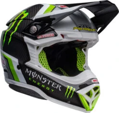 Bell Moto-10 Spherical Pro Circuit Replica 22 Helmet -Motorcycle Helmet Store bell moto 10 spherical helmet pro circuit replica 22 gloss black green front right 85156.1632390436