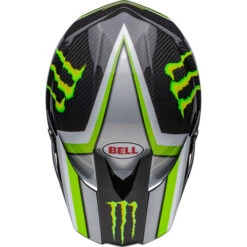 Bell Moto-10 Spherical Pro Circuit Replica 22 Helmet -Motorcycle Helmet Store bell moto 10 spherical helmet pro circuit replica 22 gloss black green top 13798.1632390452