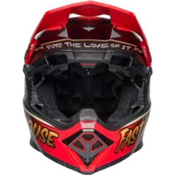Bell Moto-10 Spherical Fasthouse DITD 24 Helmet -Motorcycle Helmet Store bell moto 10 spherical le fasthouse ditd 24 helmet gloss red gold front 39200.1698963541