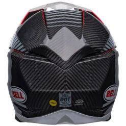 Bell Moto-10 Spherical Rhythm Helmet -Motorcycle Helmet Store bell moto 10 spherical le rhythm helmet gloss black white back 62223.1696777550