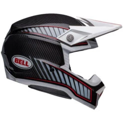 Bell Moto-10 Spherical Rhythm Helmet -Motorcycle Helmet Store bell moto 10 spherical le rhythm helmet gloss black white right 48049.1696777492