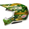 Bell Moto-10 Spherical McGrath Replica 22 Helmet -Motorcycle Helmet Store bell moto 10 spherical mcgrath replica 22 helmet gloss gold green left 45060.1672306691