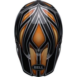 Bell Moto-10 Spherical Webb Marmont Helmet -Motorcycle Helmet Store bell moto 10 spherical webb marmont helmet black copper top 20543.1672332529