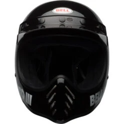 Bell Moto 3 Classic Helmet -Motorcycle Helmet Store bell moto 3 classic helmet gloss black front 72516.1671250242