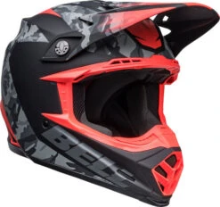Bell Moto-9 MIPS Venom Helmet -Motorcycle Helmet Store bell moto 9 mips helmet venom matte black camo infrared front right 12924.1632323383