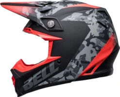 Bell Moto-9 MIPS Venom Helmet -Motorcycle Helmet Store bell moto 9 mips helmet venom matte black camo infrared left 59841.1632323366