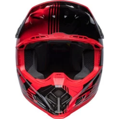 Bell Moto-9 MIPS Louver Helmet -Motorcycle Helmet Store bell moto 9 mips louver helmet gloss black red front 93947.1633277195