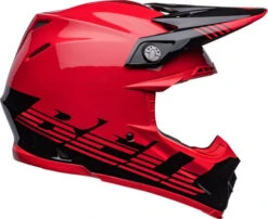 Bell Moto-9 MIPS Louver Helmet -Motorcycle Helmet Store bell moto 9 mips louver helmet gloss black red right 44693.1633277195