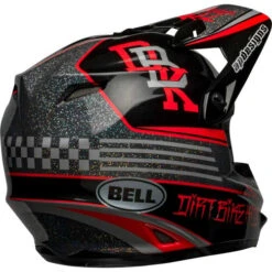 Bell Moto-9 Youth MIPS Twitch Replica 22 Helmet -Motorcycle Helmet Store bell moto 9 youth mips twitch replica 22 helmet gloss black gray back right 16777.1672223300