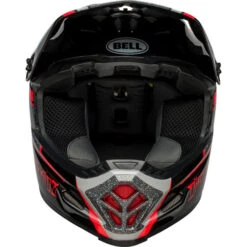 Bell Moto-9 Youth MIPS Twitch Replica 22 Helmet -Motorcycle Helmet Store bell moto 9 youth mips twitch replica 22 helmet gloss black gray front 59712.1672223282