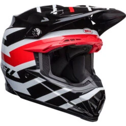 Bell Moto-9S Flex Banshee Helmet -Motorcycle Helmet Store bell moto 9s flex banshee helmet black red front right 30077.1672407090