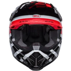 Bell Moto-9S Flex Banshee Helmet -Motorcycle Helmet Store bell moto 9s flex banshee helmet black red front 64409.1672407093
