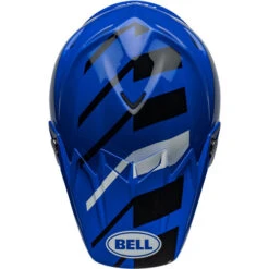Bell Moto-9S Flex Banshee Helmet -Motorcycle Helmet Store bell moto 9s flex banshee helmet gloss blue white top 49451.1696804538