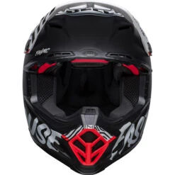 Bell Moto-9S Flex Fasthouse Flex Crew Helmet -Motorcycle Helmet Store bell moto 9s flex fasthouse flex crew helmet black white front 27438.1672400497