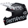 Bell Moto-9S Flex Fasthouse Flex Crew Helmet -Motorcycle Helmet Store bell moto 9s flex fasthouse flex crew helmet black white left 75842.1672400485