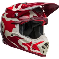 Bell Moto-9S Flex Ferrandis Mechant Helmet -Motorcycle Helmet Store bell moto 9s flex ferrandis mechant helmet gloss red silver front right 23077.1696808379