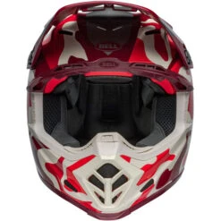 Bell Moto-9S Flex Ferrandis Mechant Helmet -Motorcycle Helmet Store bell moto 9s flex ferrandis mechant helmet gloss red silver front 01986.1696809255