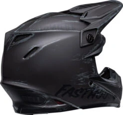 Bell Moto-9S Flex FH Mojave Helmet -Motorcycle Helmet Store bell moto 9s flex helmet fasthouse mojave matte black gray back right 24600.1632356557