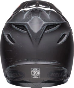 Bell Moto-9S Flex FH Mojave Helmet -Motorcycle Helmet Store bell moto 9s flex helmet fasthouse mojave matte black gray back 59757.1632356564