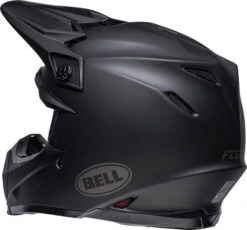 Bell Moto-9S Flex Helmet Solids -Motorcycle Helmet Store bell moto 9s flex helmet matte black back left 45668.1633275814