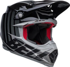 Bell Moto-9S Flex Sprint Helmet -Motorcycle Helmet Store bell moto 9s flex helmet sprint matte gloss black gray front right 12216.1632354767