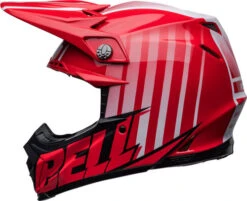 Bell Moto-9S Flex Sprint Helmet -Motorcycle Helmet Store bell moto 9s flex helmet sprint matte gloss red black left 83963.1632354920