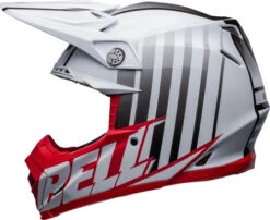 Bell Moto-9S Flex Sprint Helmet -Motorcycle Helmet Store bell moto 9s flex helmet sprint matte gloss white red left 04539.1632354842