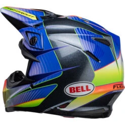 Bell Moto-9S Flex Pro Circuit Replica 23 Helmet 18 Bell Moto-9S Flex Pro Circuit Replica 23 Helmet -Motorcycle Helmet Store bell moto 9s flex pro circuit 23 helmet gloss silver metallic flake back left 71278.1672400804