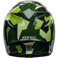 Bell Moto-9S Flex Rover Helmet -Motorcycle Helmet Store bell moto 9s flex rover helmet gloss olive camo back 74660.1696901389