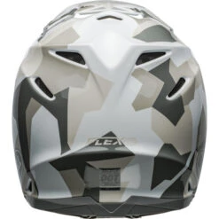 Bell Moto-9S Flex Rover Helmet -Motorcycle Helmet Store bell moto 9s flex rover helmet gloss white camo back 81715.1696901324
