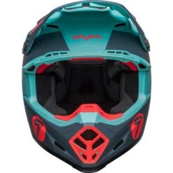 Bell Moto-9S Flex Seven Vanguard Helmet -Motorcycle Helmet Store bell moto 9s flex seven vanguard helmet matte aqua black front 18777.1672406671