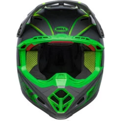 Bell Moto-9S Flex Sprite Helmet -Motorcycle Helmet Store bell moto 9s flex sprite helmet sprite gloss gray green front 14780.1672399167