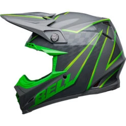 Bell Moto-9S Flex Sprite Helmet -Motorcycle Helmet Store bell moto 9s flex sprite helmet sprite gloss gray green left 87852.1672399153