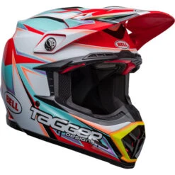 Bell Moto-9S Flex Tagger Edge Helmet 16 Bell Moto-9S Flex Tagger Edge Helmet -Motorcycle Helmet Store bell moto 9s flex tagger edge helmet gloss white aqua front right 43853.1672403071