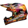 Bell Moto-9S Flex Tagger Tropical Fever Helmet -Motorcycle Helmet Store bell moto 9s flex tagger tropical fever helmet gloss yellow orange left 85173.1672222129