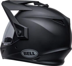 Bell MX-9 Adventure DLX MIPS Helmet With ProTint Shield -Motorcycle Helmet Store bell mx 9 adventure dlx mips helmet matte black back left clear shield 04804.1633276040