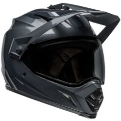 Bell MX-9 Adventure MIPS Alpine Helmet -Motorcycle Helmet Store bell mx 9 adventure mips alpine helmet gloss charcoal silver front right 23358.1696904992