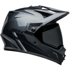 Bell MX-9 Adventure MIPS Alpine Helmet -Motorcycle Helmet Store bell mx 9 adventure mips alpine helmet gloss charcoal silver right 81537.1696904987