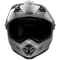 Bell MX-9 Adventure MIPS Alpine Helmet -Motorcycle Helmet Store bell mx 9 adventure mips alpine helmet gloss white black front 99423.1696903839