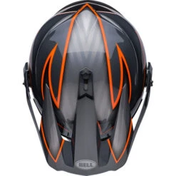 Bell MX-9 Adventure MIPS Dalton Helmet -Motorcycle Helmet Store bell mx 9 adventure mips helmet dalton gloss black orange top 63311.1632245832