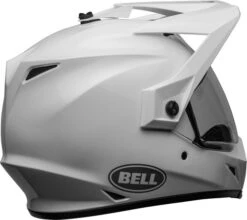 Bell MX-9 Adventure MIPS Helmet Solids -Motorcycle Helmet Store bell mx 9 adventure mips helmet gloss white back right 64856.1633178274