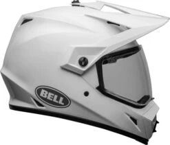 Bell MX-9 Adventure MIPS Helmet Solids -Motorcycle Helmet Store bell mx 9 adventure mips helmet gloss white right 27428.1633178238