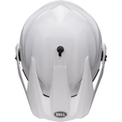 Bell MX-9 Adventure MIPS Helmet Solids -Motorcycle Helmet Store bell mx 9 adventure mips helmet gloss white top 29507.1633178346